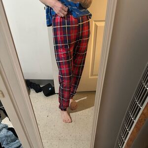 Plaid Joggers from SHEIN Size 14/16 (160) GUC